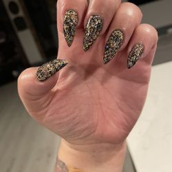 Top Nails - I redid my own nails and achieved the shape they told me was impossible to achieve with natural nails with a little bit of filing