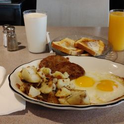 Nardone's Restaurant - 2 Eggs, 2 Sausage Patties, Toast & Potatoes
