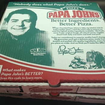 Papa Johns Pizza - Pizza boxes. - Pizza Near Me - Farmington, Utah Papa Johns Pizza - Pizza boxes. - Pizza Near Me - Farmington, Utah