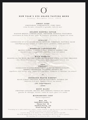 Menu photo 6 O' by Claude Le Tohic San Francisco, CA Menu photo 6 O' by Claude Le Tohic San Francisco, CA