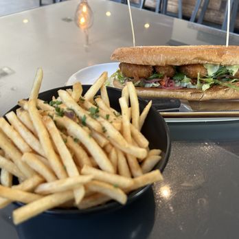 Crooked Gaff Kitchen - Po' Boy and fries! - Seafood Near Me - Whittier, California Crooked Gaff Kitchen - Po' Boy and fries! - Seafood Near Me - Whittier, California