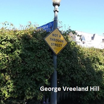 Marilyn Monroe Home - The street to the home where Marilyn Monroe died in on 5th Helena Drive in Brentwood, California.  Photo by, George Vreeland Hill - Landmarks & Historical Buildings Near Me - Los Angeles, California