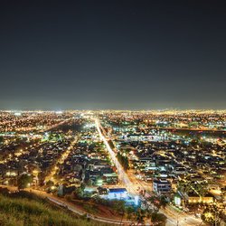 What a great view from Mulholland Drive!