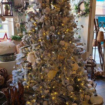 Persimmon Avenue - Beautiful white flocked Christmas tree. Would be perfect at home. - Home Decor Near Me - Noblesville, Indiana Persimmon Avenue - Beautiful white flocked Christmas tree. Would be perfect at home. - Home Decor Near Me - Noblesville, Indiana