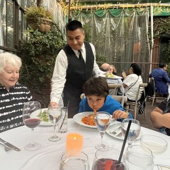 Il Cielo - Service was spectacular. My son had a custom spaghetti dinner as there isn't a kid menu. - Italian Near Me - Beverly Hills, California Il Cielo - Service was spectacular. My son had a custom spaghetti dinner as there isn't a kid menu. - Italian Near Me - Beverly Hills, California