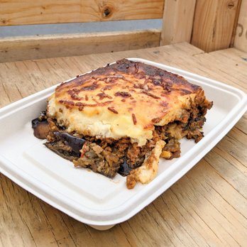 Pi Bakerie - Moussaka Pi - yummy but would love it more if it's served heated. - Bakeries Near Me - New York, New York