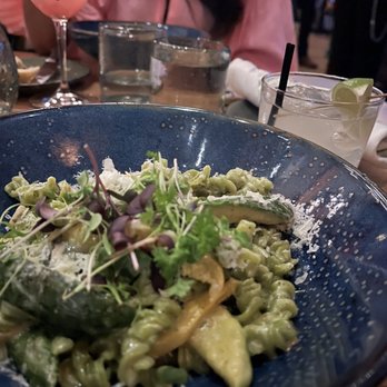 The Select - Pasta primavera, ginger margarita - Mediterranean Near Me - Sandy Springs, Georgia