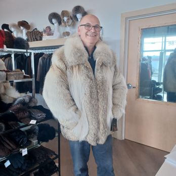 Morris Furs - Coyote bomber. - Fur Clothing Near Me - Edmonton, Alberta