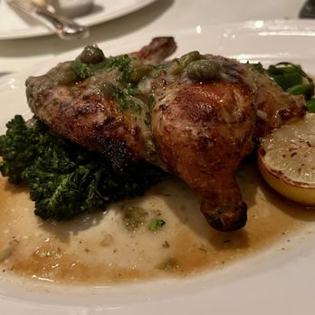 Dean's Italian Steakhouse - Oven Roasted Chicken Picatta - Steakhouses Near Me - Charlotte, North Carolina Dean's Italian Steakhouse - Oven Roasted Chicken Picatta - Steakhouses Near Me - Charlotte, North Carolina
