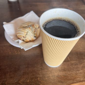 Donnys Cafe - White chocolate and cranberry scone and regular coffee - Cafes Near Me - Bonita, California Donnys Cafe - White chocolate and cranberry scone and regular coffee - Cafes Near Me - Bonita, California