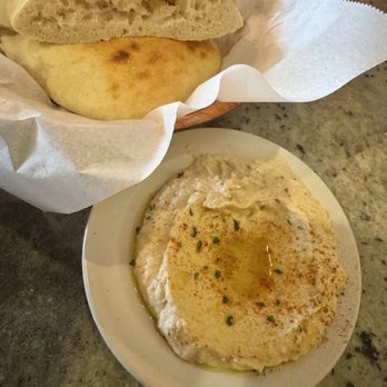 Eli's Jerusalem Grill - Hummus 3oz (Small)  Pita Bread - Falafel Near Me - Birmingham, Alabama