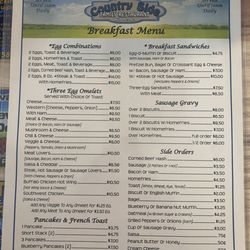 Country Side Family Restaurant - June 2025 prices