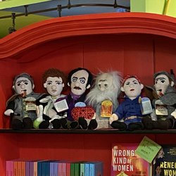 They had the coolest little stuffed characters and I had to refrain from buying them all!