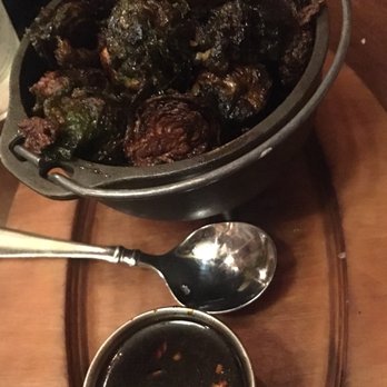 Fork - Brussels sprouts.. The spicy sauce is awesome! - New American Near Me - Boise, Idaho Fork - Brussels sprouts.. The spicy sauce is awesome! - New American Near Me - Boise, Idaho