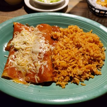 El Azteca - My enchiladas. They were ok. - Mexican Near Me - Dover, Delaware