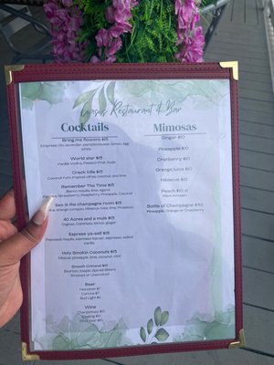 Menu photo 8 Coasis Restaurant & Bar Tampa, FL Menu photo 8 Coasis Restaurant & Bar Tampa, FL