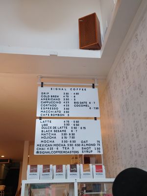 Menu photo 8 SIGNAL Coffee Roasters Alameda, CA