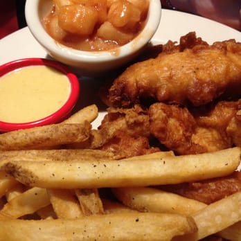 Chili's - My friend's meal, she LOVES honey mustard ^~^ - Bars Near Me - Jacksonville, Florida