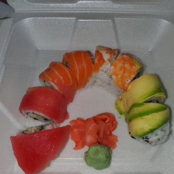 OTORO Hibachi - Rainbow Roll - Japanese Near Me - Tuscaloosa, Alabama OTORO Hibachi - Rainbow Roll - Japanese Near Me - Tuscaloosa, Alabama