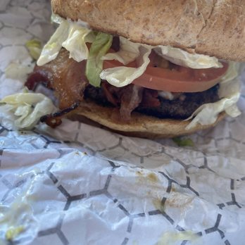 Epik Burger - BLT burger on wheat bun - Burgers Near Me - Jacksonville, Florida