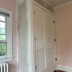 Renovation Co LLC - New closet, built from scratch and finished ready to paint!
