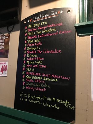 Menu photo 3 McClenaghans Pub Shelby Township, MI