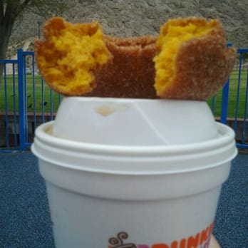Coco Donuts - Don't usually take half-donut pics, but this pumpkin spice is picaron-colored - Desserts Near Me - Las Vegas, Nevada Coco Donuts - Don't usually take half-donut pics, but this pumpkin spice is picaron-colored - Desserts Near Me - Las Vegas, Nevada