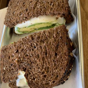Bixby Joe - Griled cheese with avocado and pesto spread on multigrain bread - Coffee & Tea Near Me - Long Beach, California