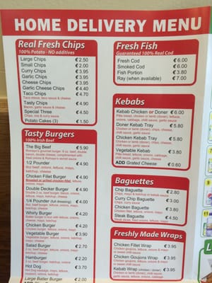 Menu photo 3 Romayo's Dublin, D