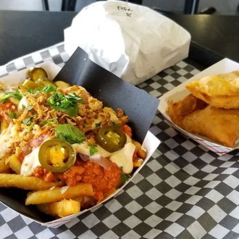 Rick's Good Eats - Loaded fries, RFC burger and samosas - Indian Near Me - Mississauga, Ontario