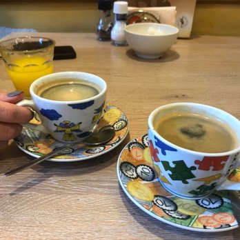 Bagels & Beans - A pair of americanos - Coffee & Tea Near Me - Amsterdam, New Hampshire