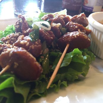 Square Lotus - Veggie Pork Skewers - Vietnamese Near Me - Bellevue, Washington Square Lotus - Veggie Pork Skewers - Vietnamese Near Me - Bellevue, Washington