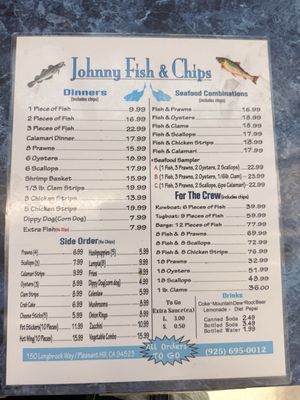 Menu photo 1 Tugboat Fish and Chips Pleasant Hill, CA Menu photo 1 Tugboat Fish and Chips Pleasant Hill, CA