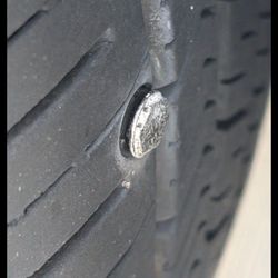 Hamati Tires - Nail in tire.
