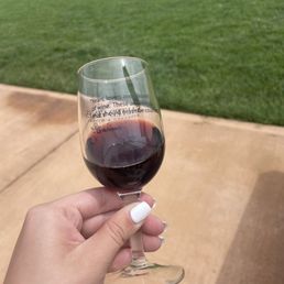 Glass of red Glass of red