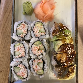 Kazoo Restaurant - California roll and caterpillar roll - Japanese Near Me - San Jose, California Kazoo Restaurant - California roll and caterpillar roll - Japanese Near Me - San Jose, California