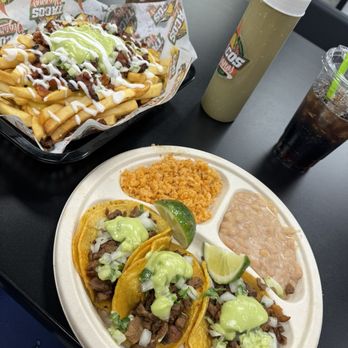 Tacos Veganos - Taco plate (3 asada) - Mexican Near Me - Avondale, Arizona Tacos Veganos - Taco plate (3 asada) - Mexican Near Me - Avondale, Arizona