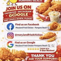 Maryland Fried Chicken - Maryland fried chicken on Facebook instagram and google