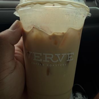 Verve Coffee Roasters - Strawberry drink.... very very very mid, i do not recommend this one at all. - Coffee & Tea Near Me - Santa Cruz, California Verve Coffee Roasters - Strawberry drink.... very very very mid, i do not recommend this one at all. - Coffee & Tea Near Me - Santa Cruz, California