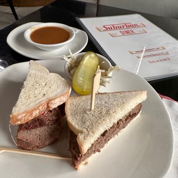 The Suburban Diner - Meatloaf sandwich $9 - Diners Near Me - Paramus, New Jersey The Suburban Diner - Meatloaf sandwich $9 - Diners Near Me - Paramus, New Jersey