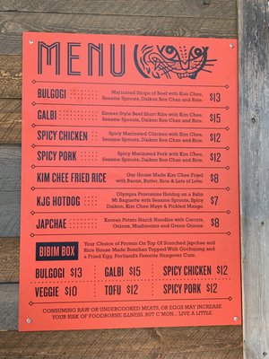 Menu photo 7 Kim Jong Grillin' Portland, OR