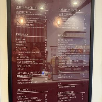 The Latte Shop - Menu 5-1-26 - Cafes Near Me - Los Angeles, California The Latte Shop - Menu 5-1-26 - Cafes Near Me - Los Angeles, California