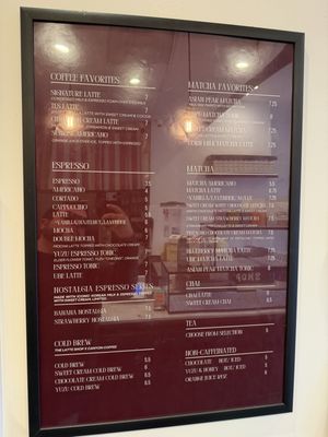Menu photo 2 The Latte Shop Los Angeles, CA Menu photo 2 The Latte Shop Los Angeles, CA
