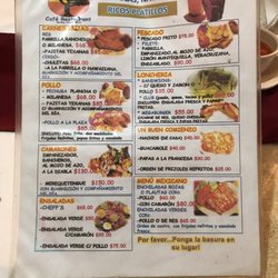 Tradiciones Café Restaurant - Menu March 2018