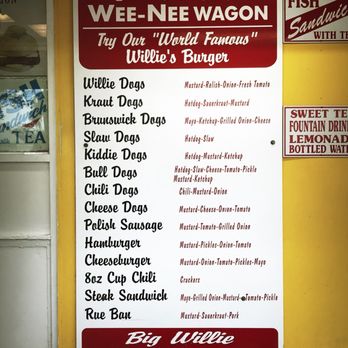 Willie's Wee-Nee Wagon - New American Near Me - Brunswick, Georgia