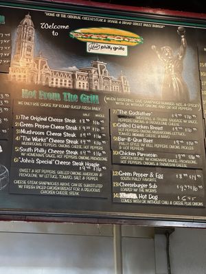 Menu photo 2 John's Philly Grille Huntington Beach, CA Menu photo 2 John's Philly Grille Huntington Beach, CA