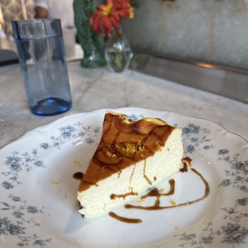 Chubby Fish - Basque Cheesecake with Orange Zest - Seafood Near Me - Charleston, South Carolina Chubby Fish - Basque Cheesecake with Orange Zest - Seafood Near Me - Charleston, South Carolina