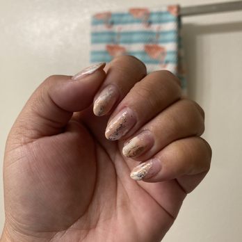 Nail Leisure - This was one of their nail design promos on their nail design board. They had easily over 20 nail designs hung! - Skin Care Near Me - Arcadia, California