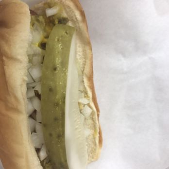 Nicky's The Real McCoy - Vienna beef hot dog - Greek Near Me - Chicago, Illinois Nicky's The Real McCoy - Vienna beef hot dog - Greek Near Me - Chicago, Illinois