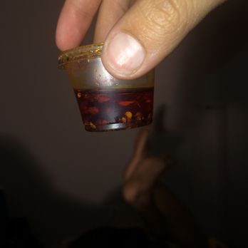 Dumpling Inn - Chili oil. I get it's chili oil but at least give half of the container with chili oil flakes etc. - Chinese Near Me - San Diego, California Dumpling Inn - Chili oil. I get it's chili oil but at least give half of the container with chili oil flakes etc. - Chinese Near Me - San Diego, California